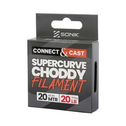 Żyłka przyponowa SONIK SUPERCURVE CHOD FILAMENT 20LB 20M